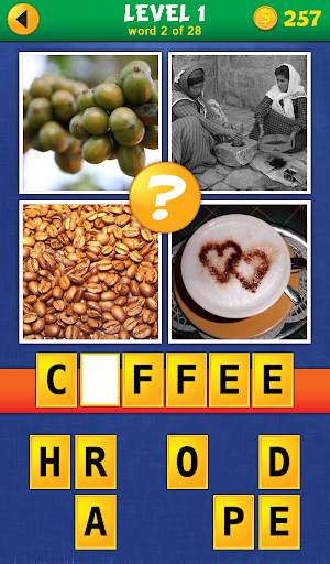 4 Pics 1 Word: More Words screenshot 1