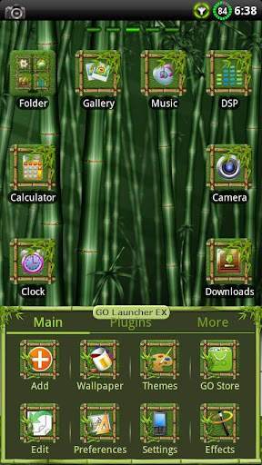 Bamboo GO Launcher EX Theme screenshot 7