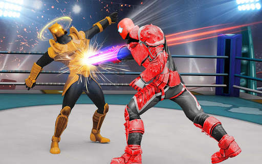 Robot Ring Fighting Games : Robot Wrestling Games screenshot 1
