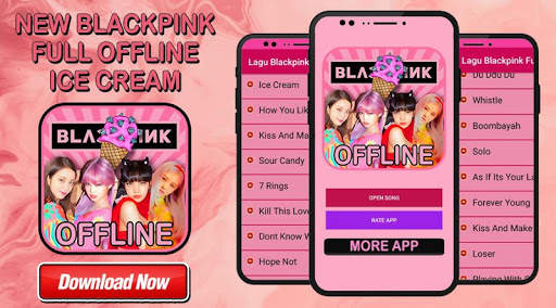 Song Blackpink Full Offline On The Ground screenshot 1