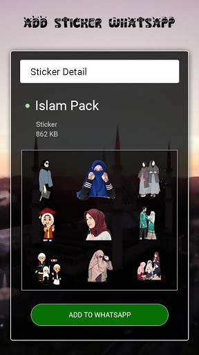 Islamic sticker for Whatsapp - Muslim Greetings screenshot 2