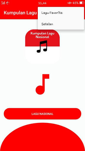 Kumpulan Lagu Nasional screenshot 1
