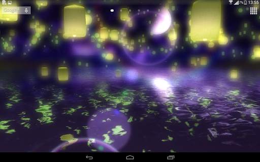 Lanterns 3D live wallpaper screenshot 7