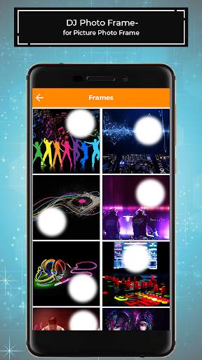DJ Photo Frames for Pictures - PhotoEditor screenshot 1