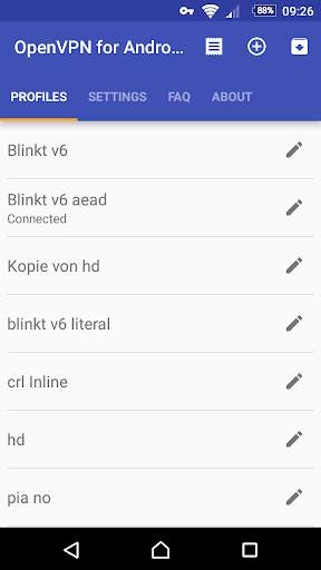 OpenVPN for Android screenshot 3