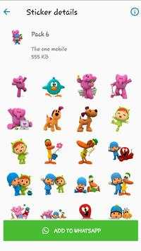 POCOYO STICKERS FOR WHATSAPP screenshot 4