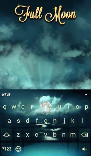 Full Moon Animated Keyboard    screenshot 2