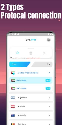 UAE VPN - Unlimited Free VPN screenshot 4
