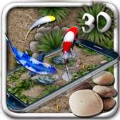 Free Koi Fish 3D Theme With Animation on 9Apps