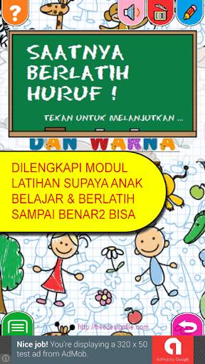 Belajar Huruf dan Angka screenshot 6