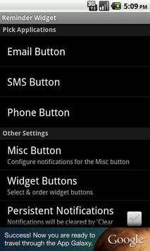 Reminder Widget 1 تصوير الشاشة