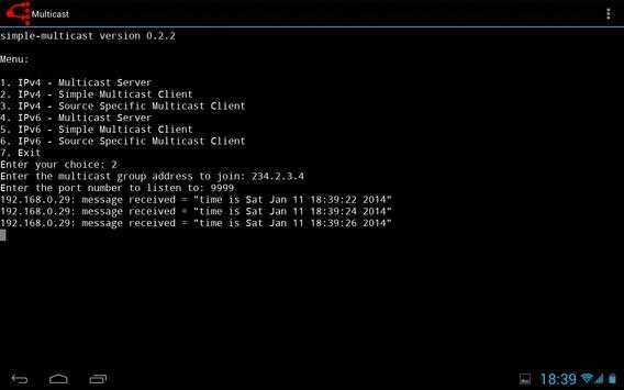 Simple Multicast screenshot 6