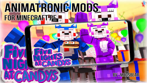 Animatronic Mod -  Five Night freddy's For MCPE screenshot 1