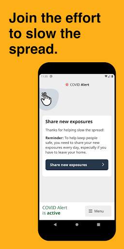 COVID Alert - Let’s protect each other screenshot 3