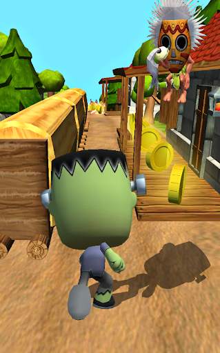 Surfers Monsters Dash скриншот 2