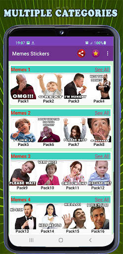 Memes stickers for WhatsApp screenshot 2