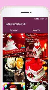 Happy Birthday GIF स्क्रीनशॉट 1