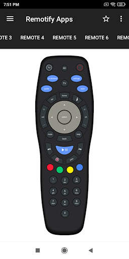 Remote Control For Tata Sky  HD screenshot 1
