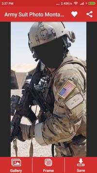 Army Suit Photo Montage screenshot 3