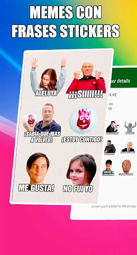 Stickers con Frases en Español para Whatsapp screenshot 1