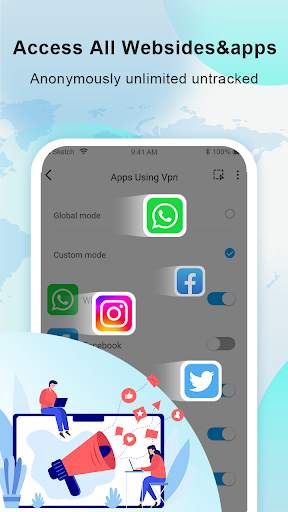 FlashNet VPN screenshot 2