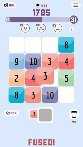 Fused: Numero di giochi screenshot 1