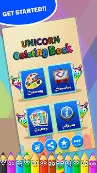 Unicorn Magic Coloring Book screenshot 2