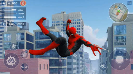Spider Super Hero - Gangster Miami Crime City स्क्रीनशॉट 3