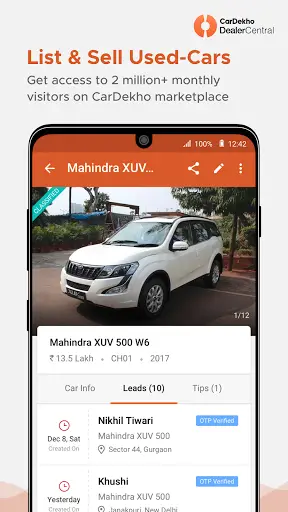 CarDekho DealerCentral screenshot 2