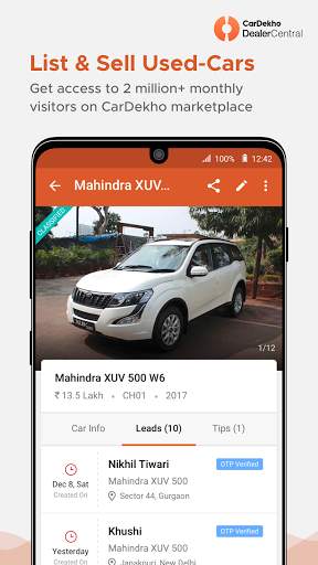 CarDekho DealerCentral screenshot 2
