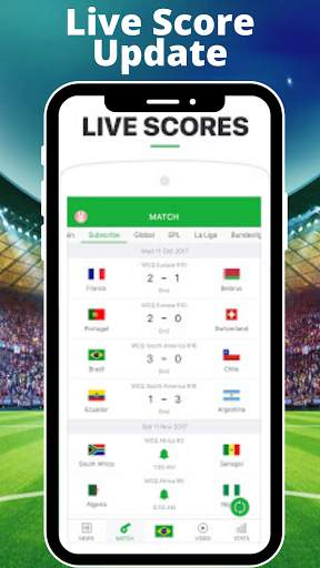 Live Football Tv Streaming HD For Android screenshot 5