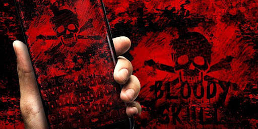 Bloody Skull Keyboard screenshot 5