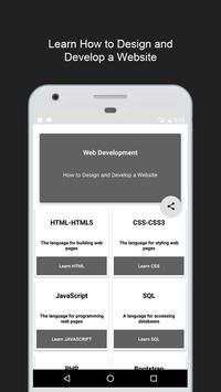 Learn Web Development Offline screenshot 1