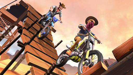Mountain Bike Racing Stunts : Motorcycle Game 2021 screenshot 1
