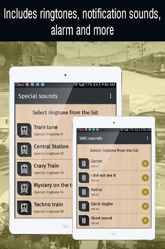 train ringtones for phone, sounds ringtones app screenshot 9