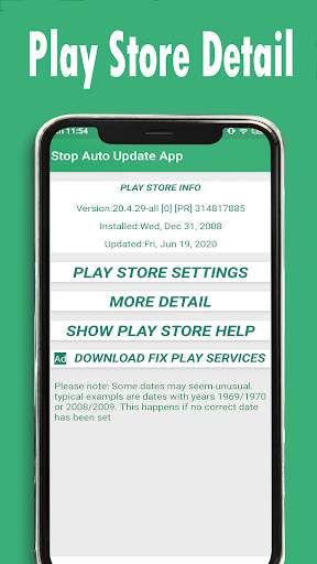 Play Store ⚙️ Shortcut-Stop Auto Update Play Store 2 تصوير الشاشة