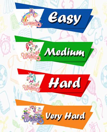Educational Unicorn Sudoku Game for Kids screenshot 1