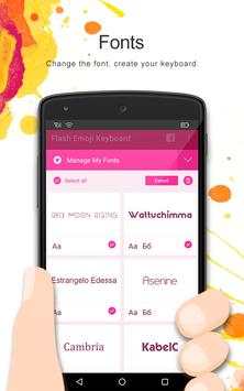 Flash Emoji Keyboard screenshot 5