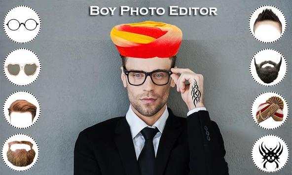 Boy Photo Editor 3 تصوير الشاشة