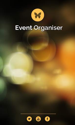 Event Organizer -  Mobile Application screenshot 1