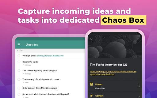 Chaos Control: GTD Organizer & screenshot 14