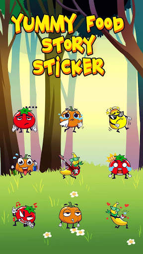 Yummy Food Story Sticker screenshot 2