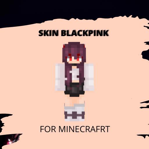 Skin Black Pink for Minecraft 1.0