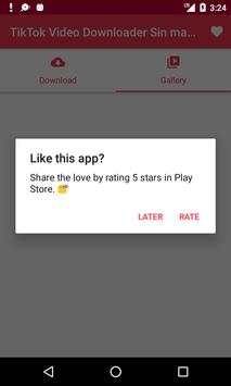 TikTok Video Downloader Sin marca de agua screenshot 3
