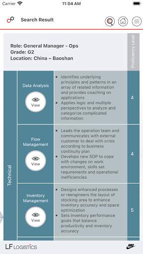 Competency Profile screenshot 5