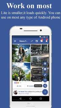 Lite for Facebook Messenger screenshot 1