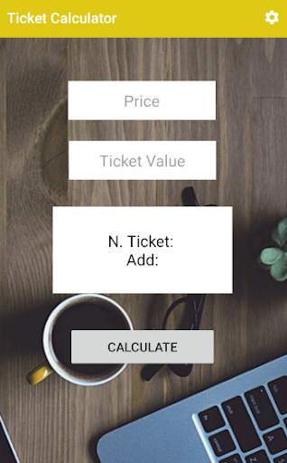 Ticket Calculator App screenshot 1