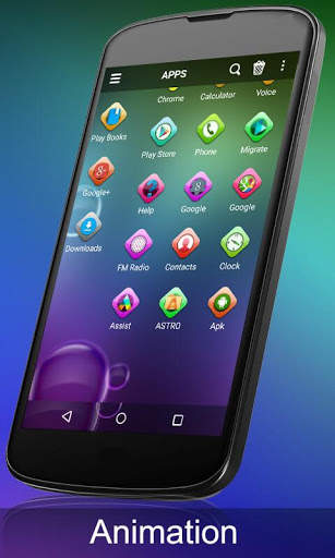 Bubble Mega Launcher Theme screenshot 2