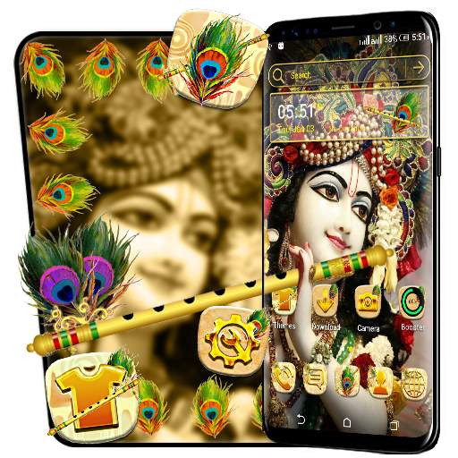 Krishna Ji Launcher Theme 1.2