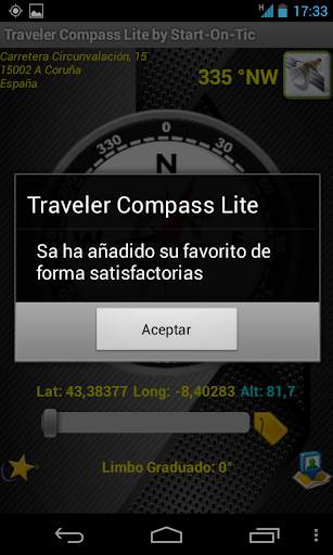Brújula Traveler Compass Lite screenshot 5